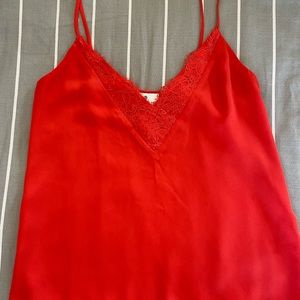 Socialite Red Top - SIZE XS